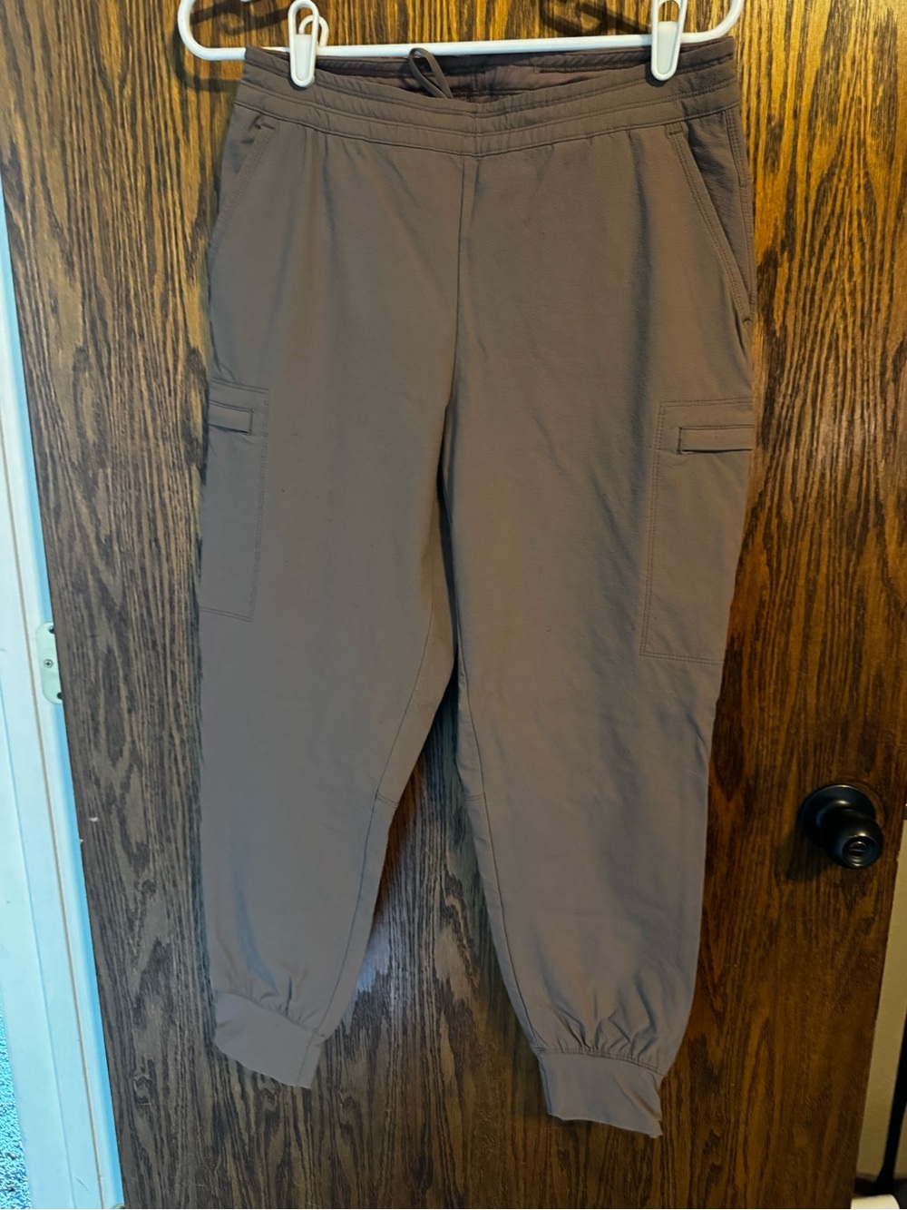 Women's Casual Jogger Pants in Mauve/Brown